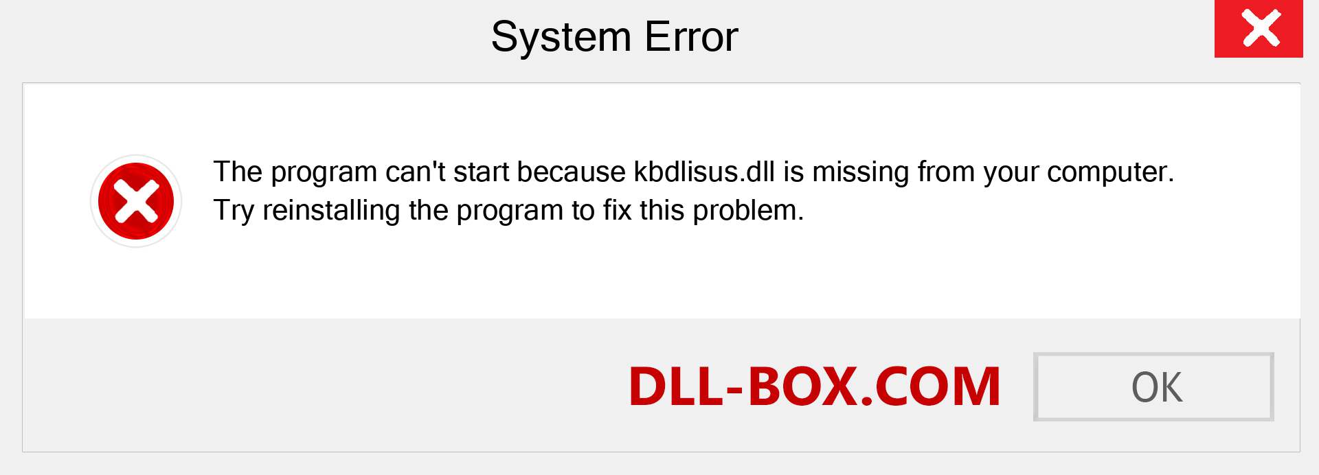  kbdlisus.dll file is missing?. Download for Windows 7, 8, 10 - Fix  kbdlisus dll Missing Error on Windows, photos, images
